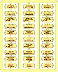 XB 050 plaques itineraire voiture sud ouest