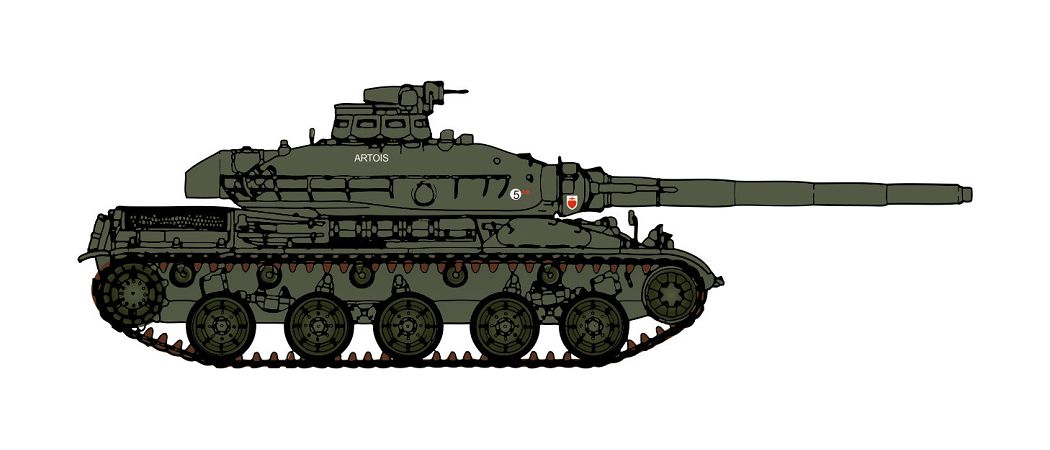 Char AMX 30 Dépanneur Porthos 1:87 - REE Modeles AB-023, Miniature Militaire