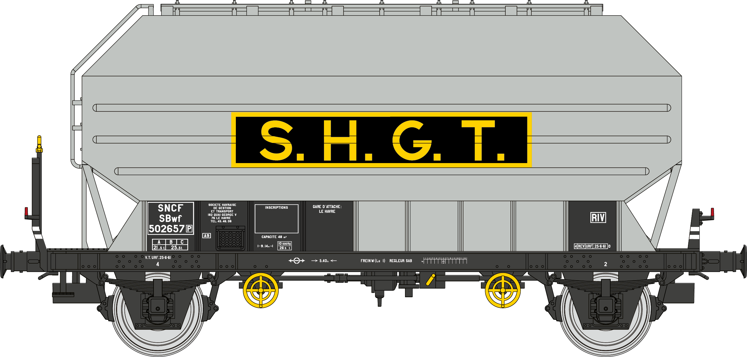 WB-895 - Céréalier FRANGECO S.H.G.T. Ep.III