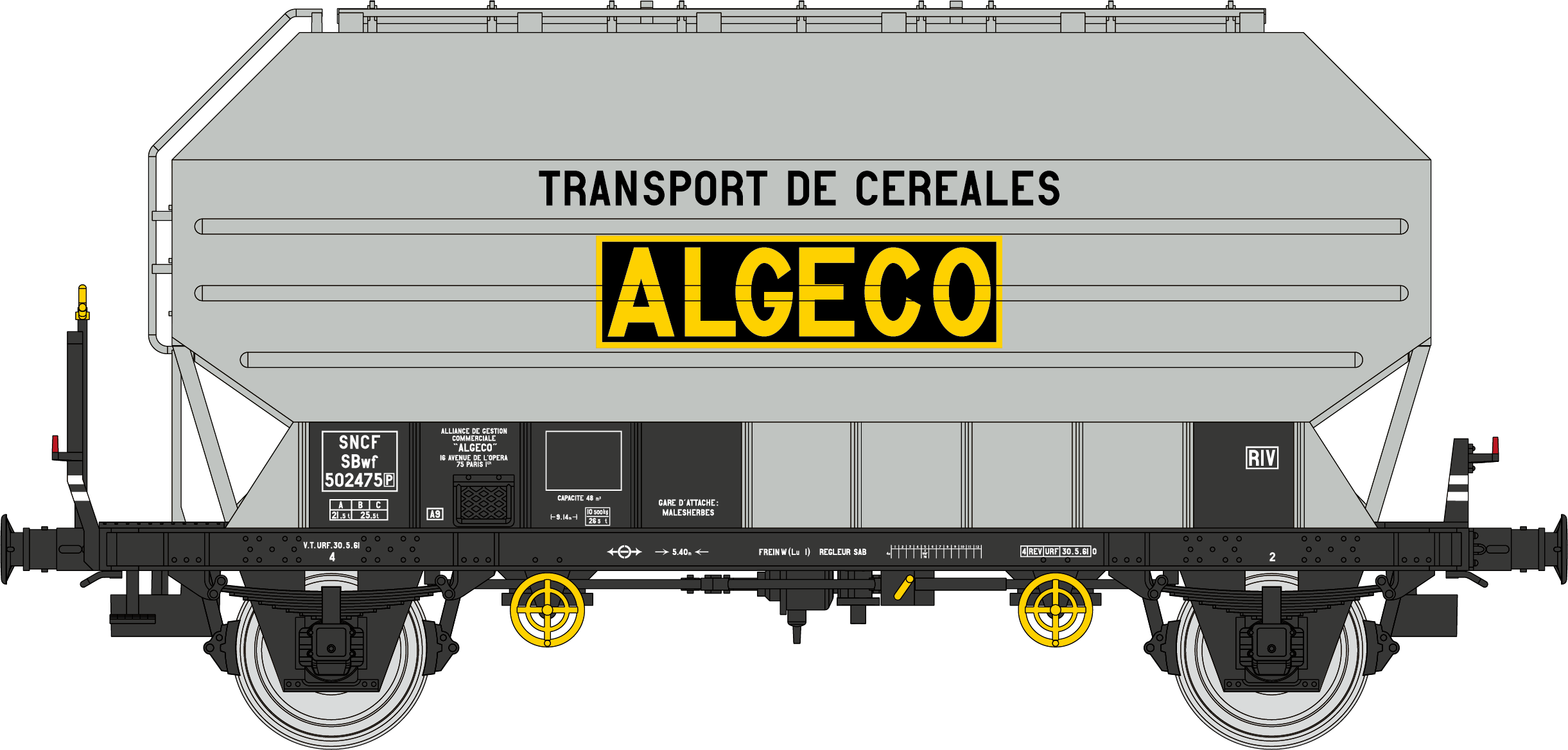WB-899 - Céréalier FRANGECO ALGECO Ep.III