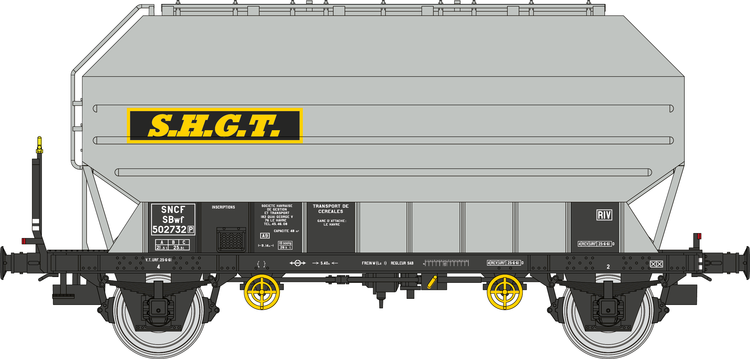 WB-901 - Céréalier FRANGECO S.H.G.T. Ep.III