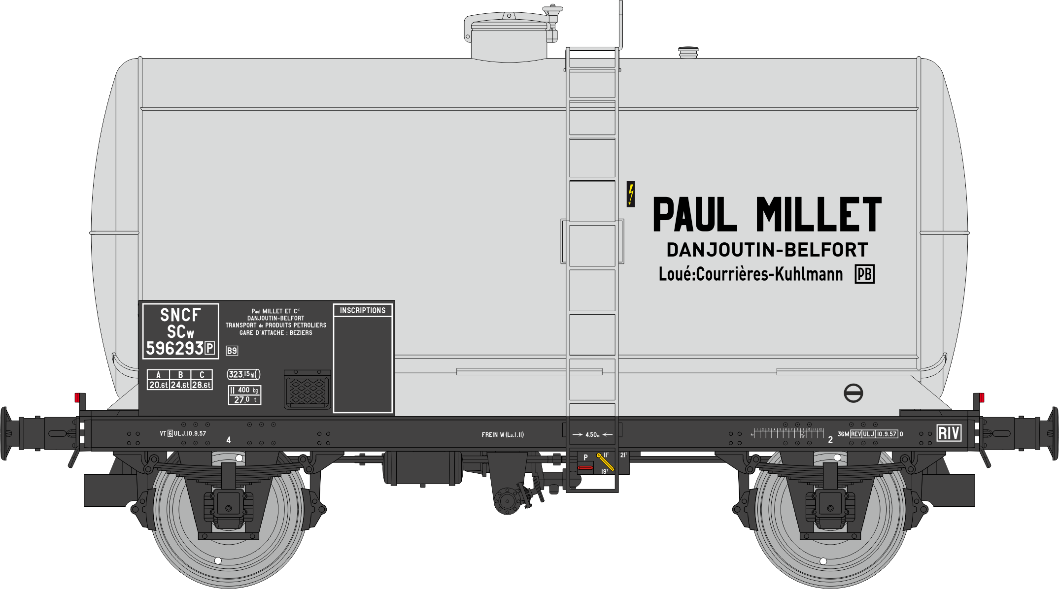 WB-986 - Citerne Fauvet-Girel PAUL MILLET Ep.III