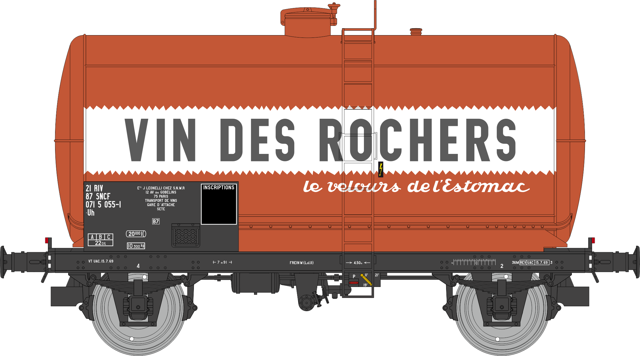 WB-988 - Citerne Fauvet-Girel VIN DES ROCHERS Ep.IV