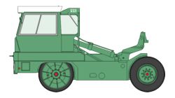REE G006-A-01 Tracteur Kangourou