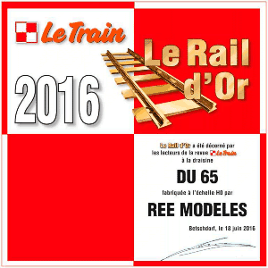 ree modeles draisine du65 diplome rail or 2016
