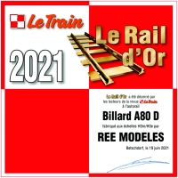 ree rail or 2021 Billard